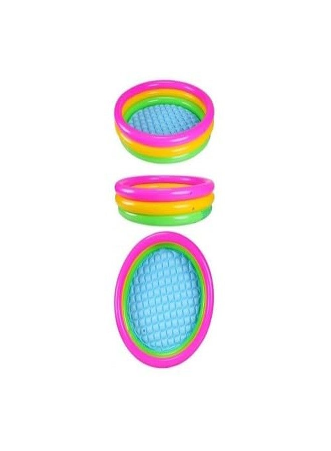 VWretails Inflatable Pools Multicolor for Bath and Swimming (4 FT) - Image 5
